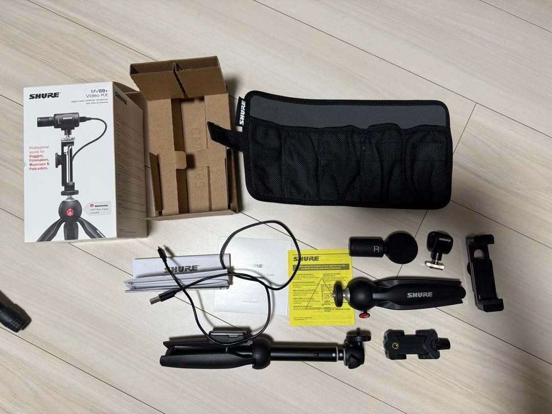SHURE MV88+ Video Kit おまけ付き