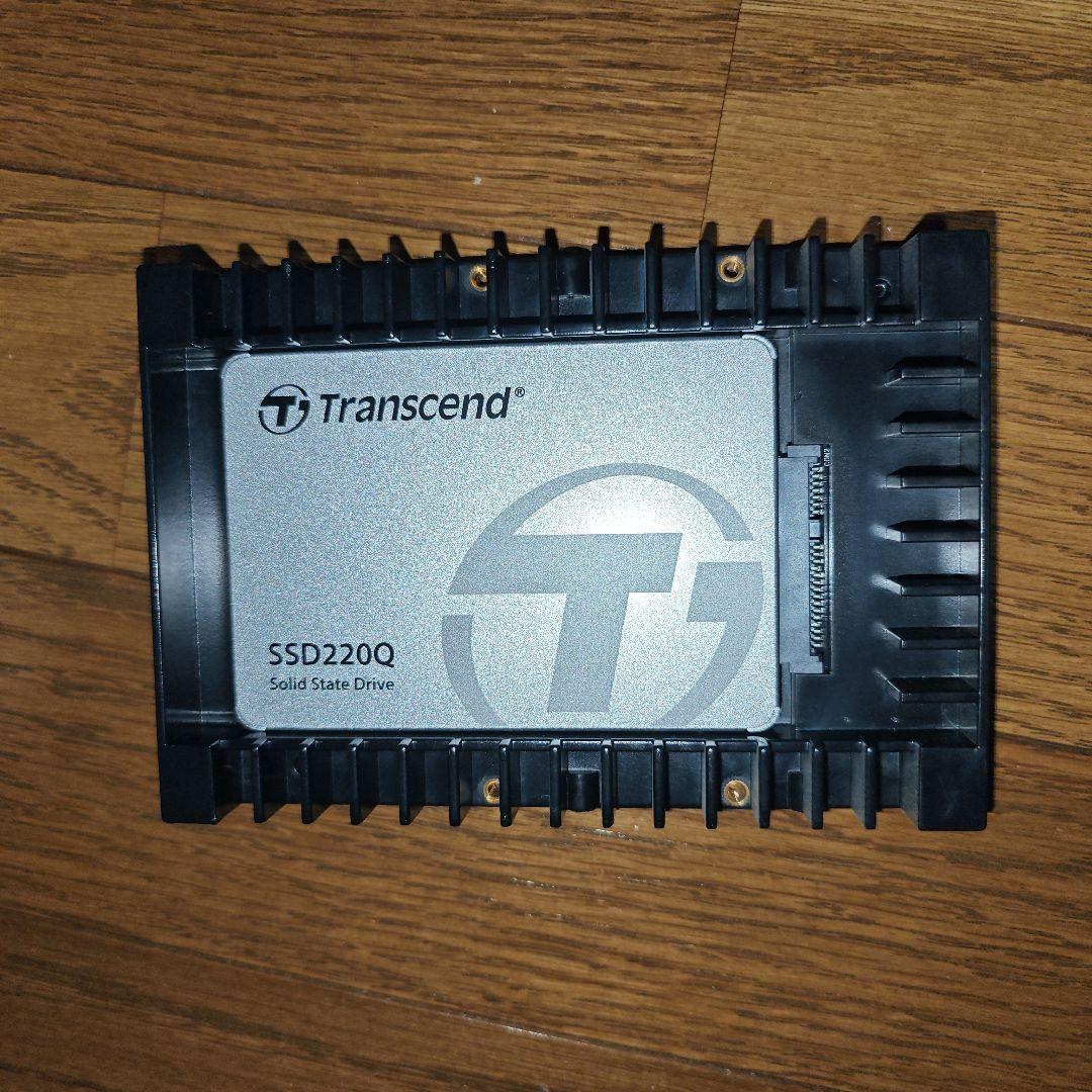 Transcend SSD220Q内蔵型SSD1TB ハードディスクアダプター付