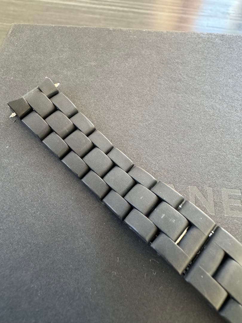 CHANEL J12 純正　ラバーベルト33ミリ