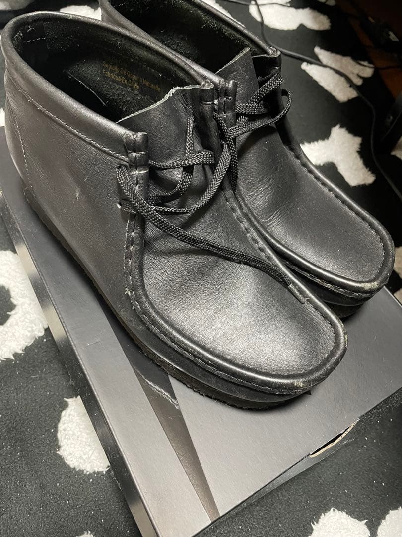 Ours モーガン着用 clarks ワラビー レザー 26.5㎝程度