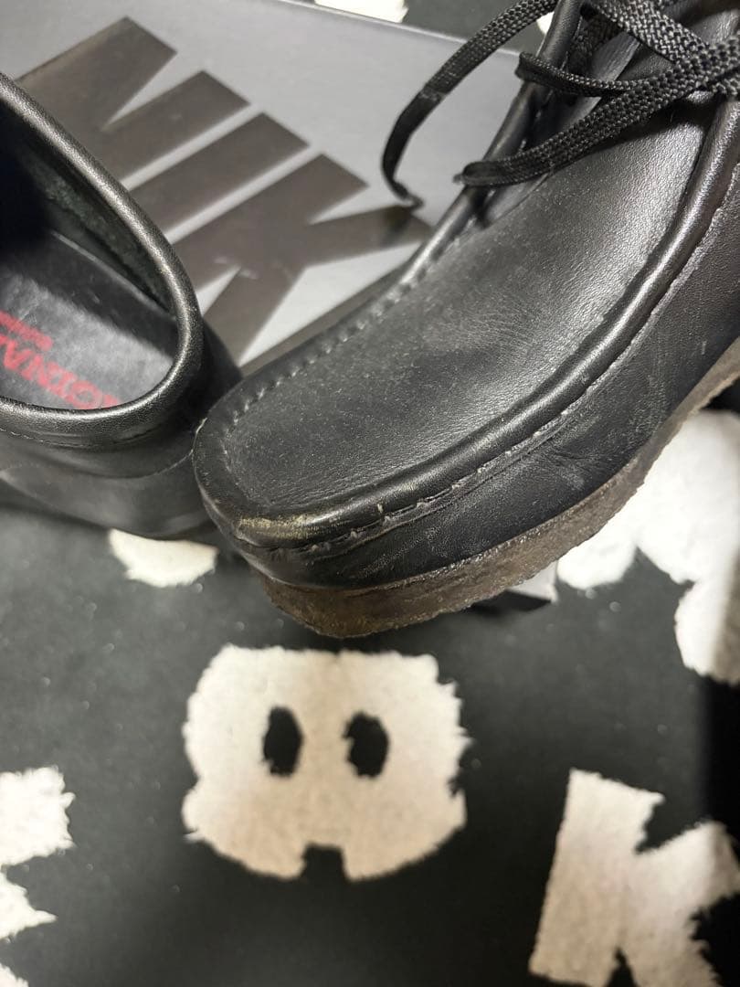 Ours モーガン着用 clarks ワラビー レザー 26.5㎝程度