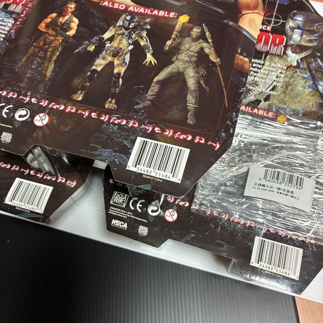 【週末限定！】NECA プレデター　フィギュア　シリーズ9 未開封　3体　豆魚雷