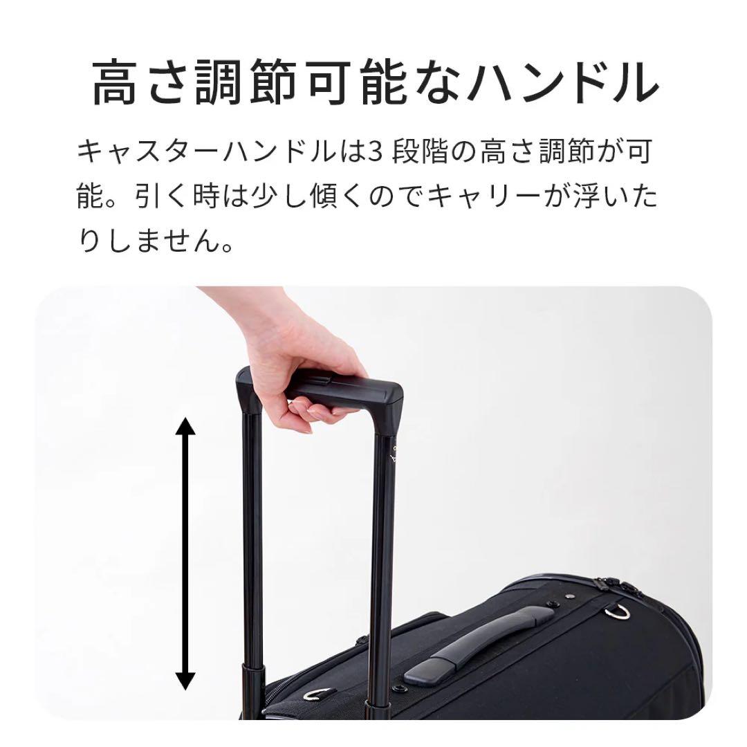 美品 OFT ペット キャリーバッグ L 12kgまで対応 3WAY キャスター