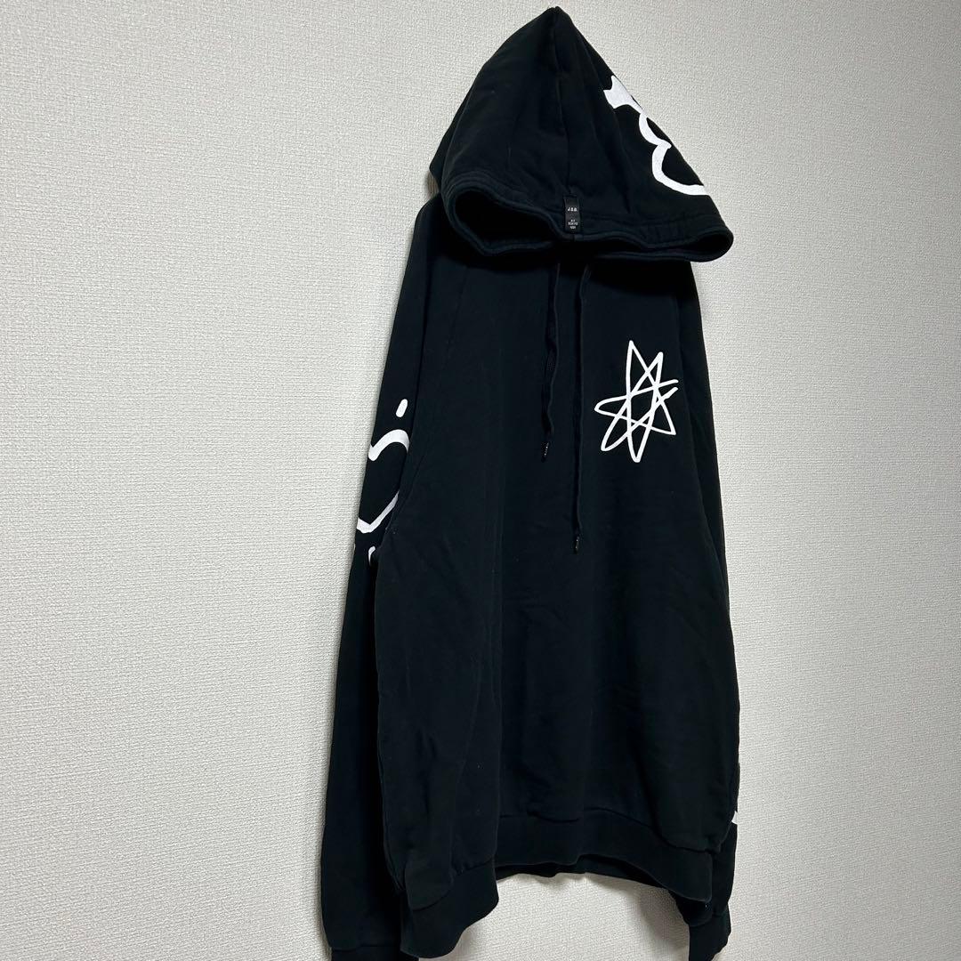 【JSB】LOVEパーカー ブラック 黒 スマイル ユニセックス M