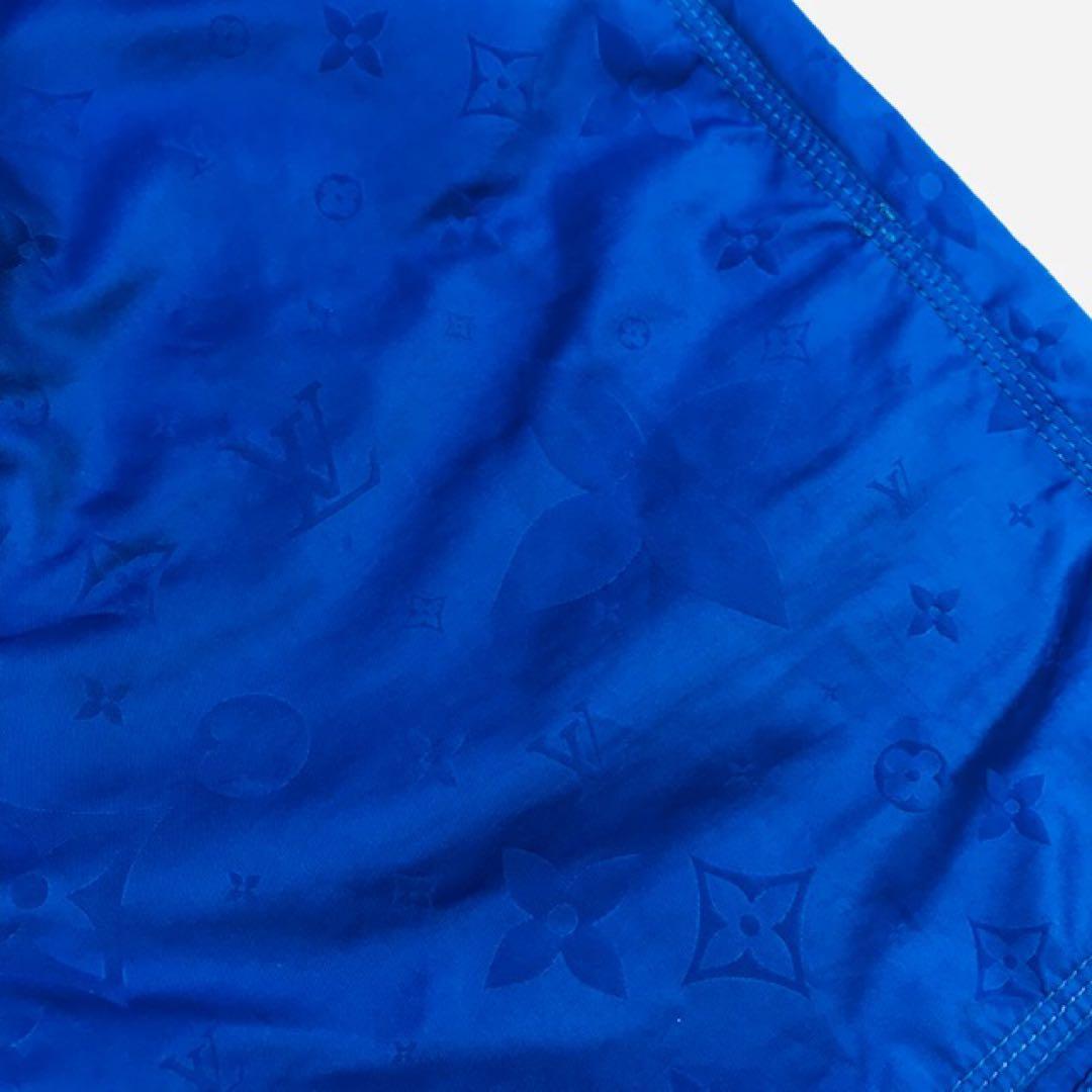 美品★ルイヴィトン・モノグラム総柄 3Dポケット付 スイムパンツ(XS)