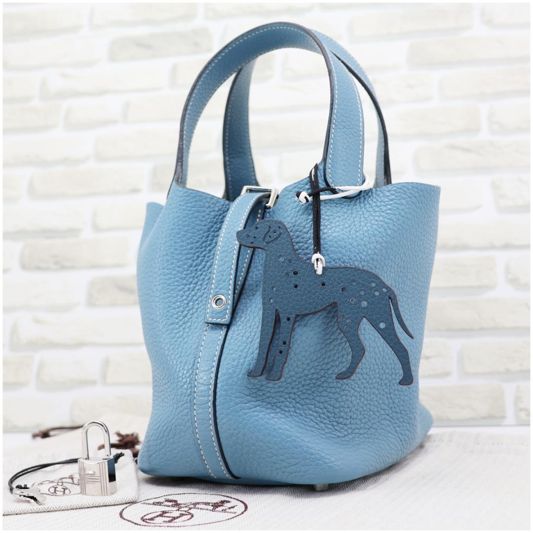 mtoe　エルメス ピコタンロック PM 18 ブルージーン □R刻