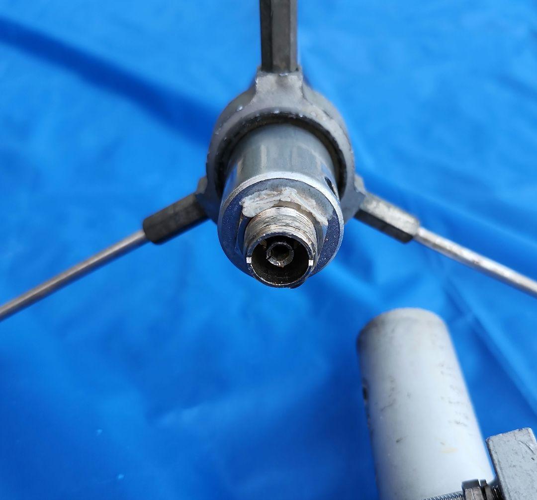 ケンローターKR-400 マストクランプ、取説付【ジャンク】おまけ有