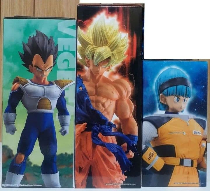 一番くじ　ドラゴンボール　フィギュア　孫悟空　ベジータ　ブルマ