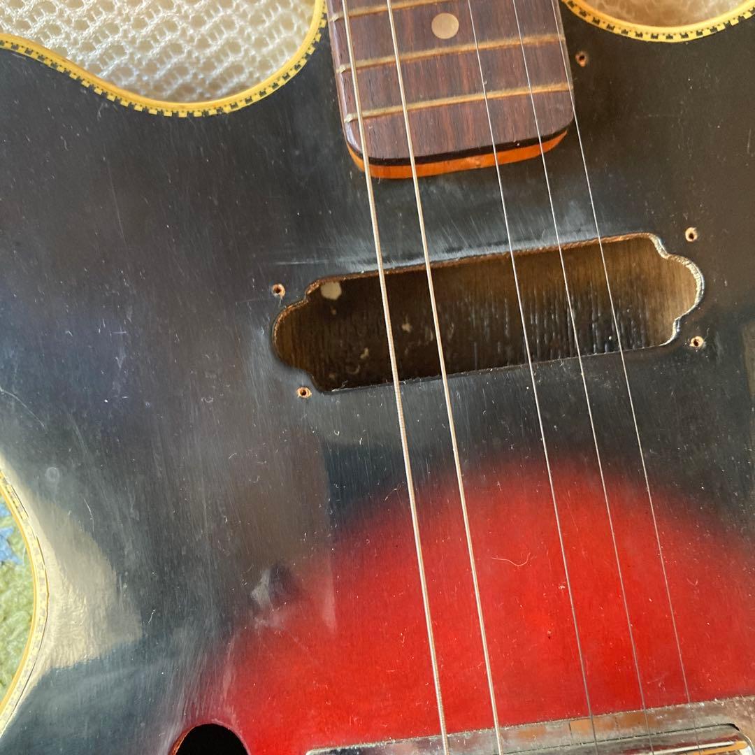 Lake エレキギター レッドグラデーション