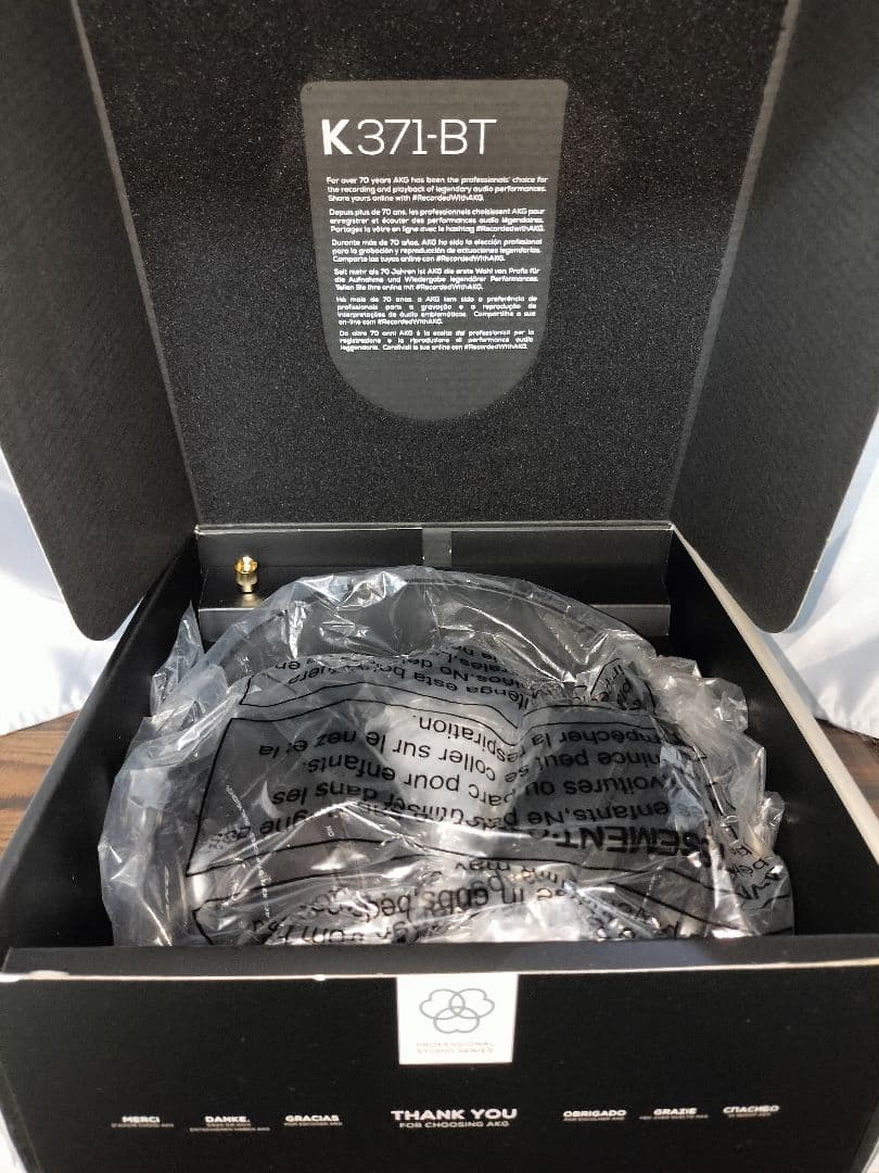 AKG K371-BT-Y3 使用数回 美品 Bluetooth/有線 ※一部難