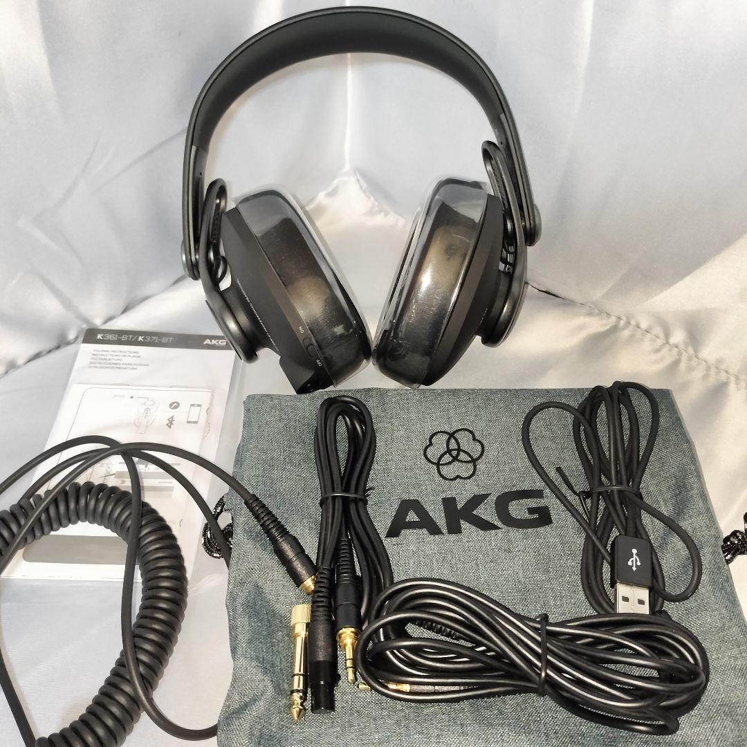 AKG K371-BT-Y3 使用数回 美品 Bluetooth/有線 ※一部難