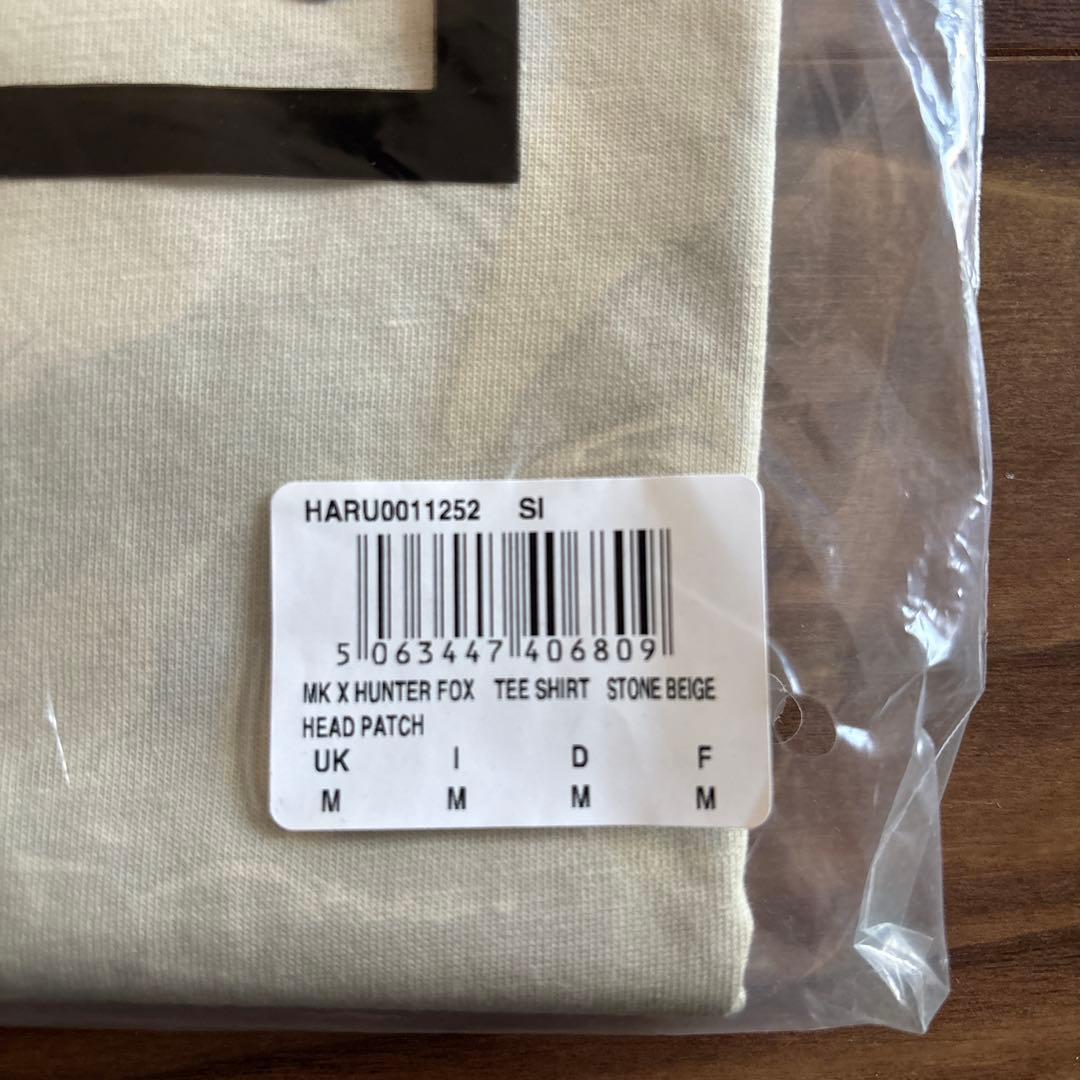 【未使用】MAISON KITSUNE X HUNTERフォックスヘッドTシャツ