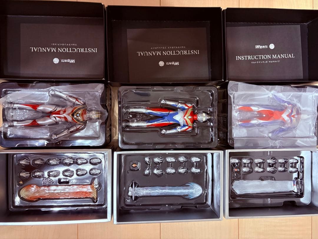 S. H. Figuarts ウルトラマン6点セット