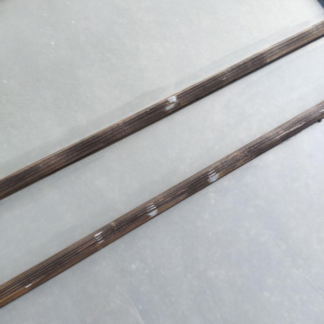 古民家　木枠窓　レトロ　窓ガラス　窓枠　建具