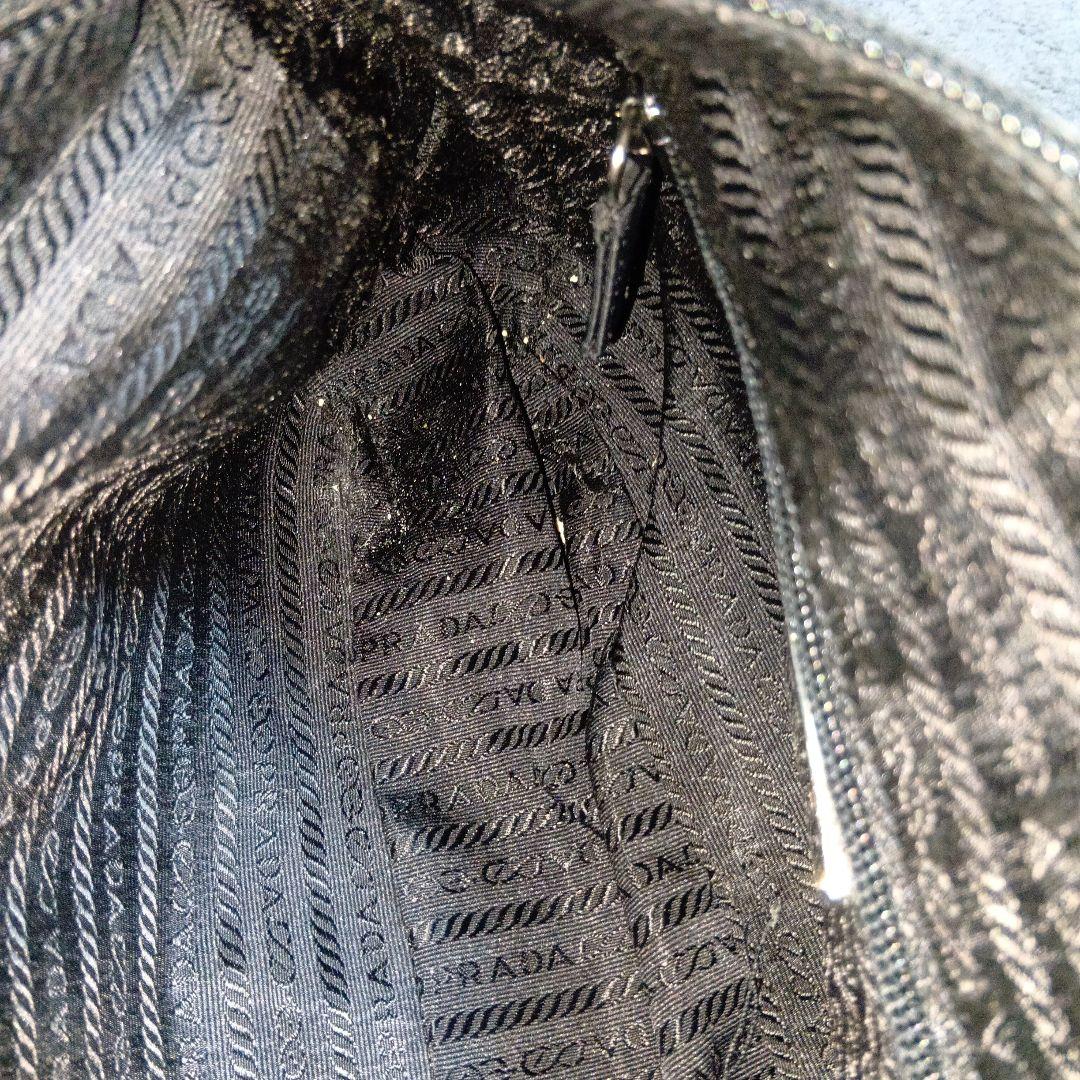 PRADA　プラダ　ブラック　ナイロン　ショルダーバッグ