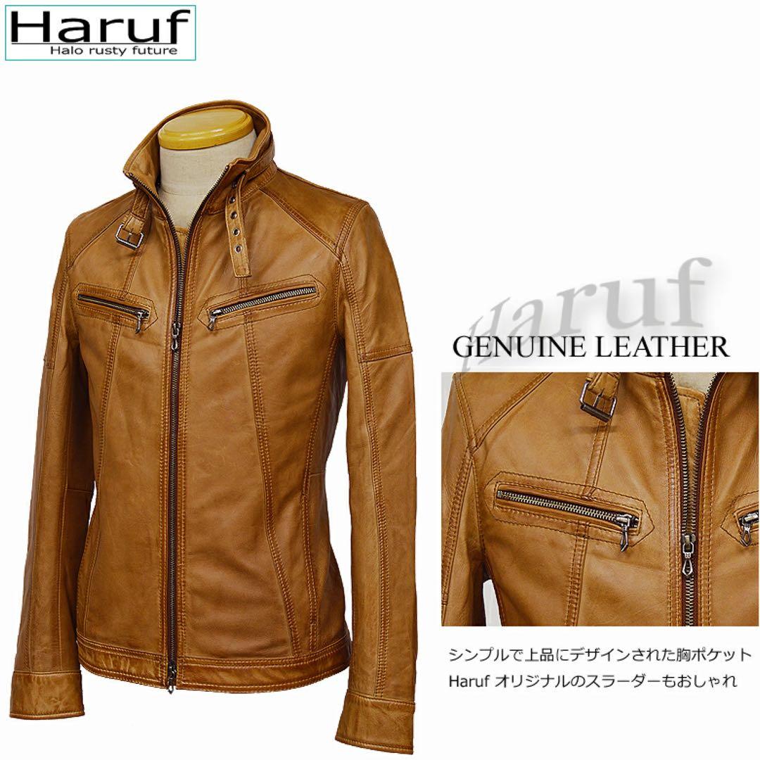 ゆ*う様 新品 本革 革ジャン レザージャケット ライダースジャケット メンズ