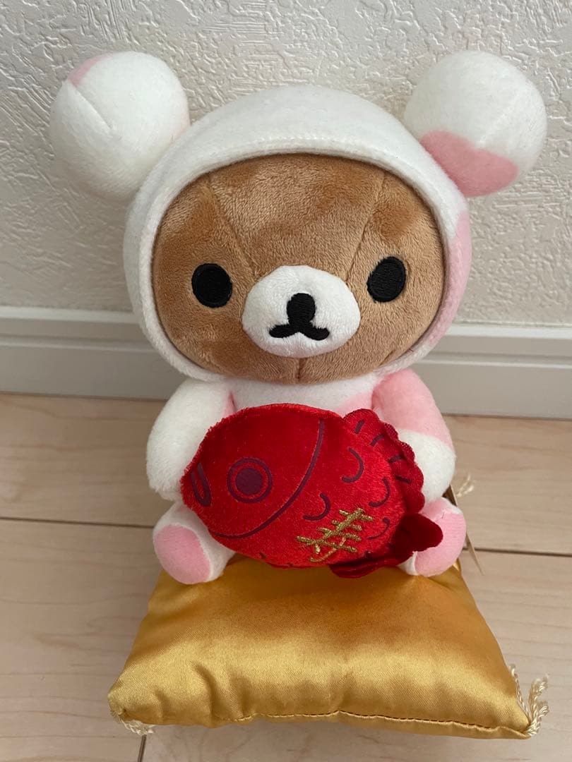 リラックマ　お正月限定ぬいぐるみ　3体セット　2009年