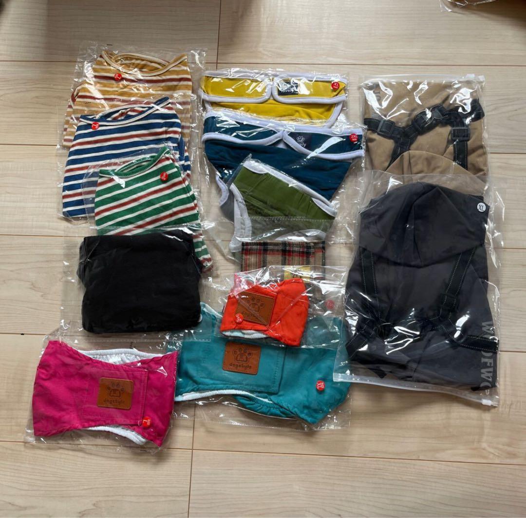 新品 600点 犬服 パーカー 帽子 ジャケット XS〜2XL まとめ