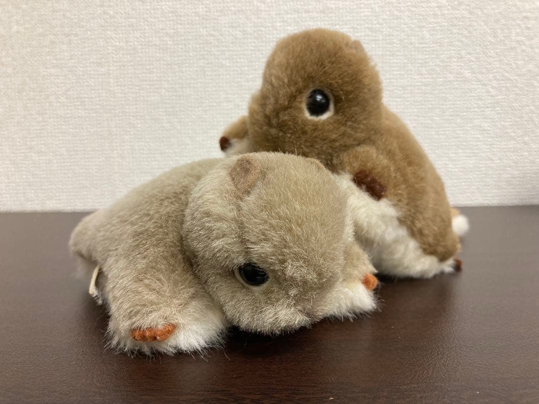 モモンガ　色違い　ぬいぐるみ やまね工房　2体　セット