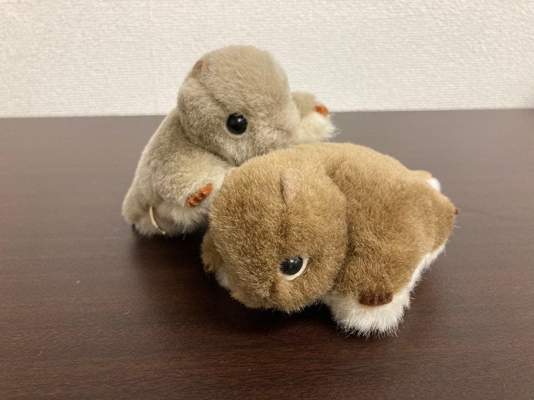 モモンガ　色違い　ぬいぐるみ やまね工房　2体　セット