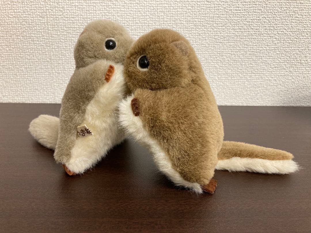 モモンガ　色違い　ぬいぐるみ やまね工房　2体　セット