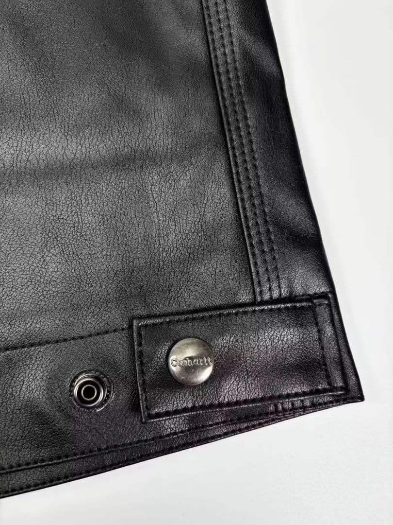 ジャケット・アウター Carhartt WIP DETROIT LEATHER JACKET M