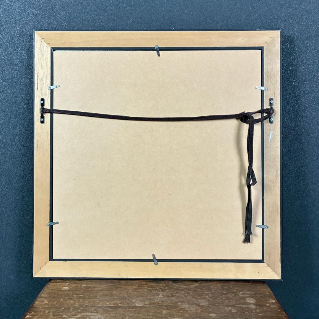 美品 藤城清治「真夜中の工場」ダイヤモンドスクリーニング 作品保証書有 猫 ネコ