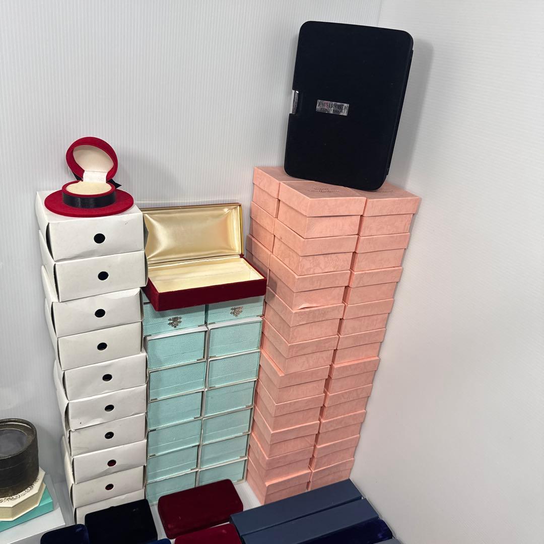 【超大量148点】ジュエリーケース アクセサリーケース 他 空箱 まとめ売り