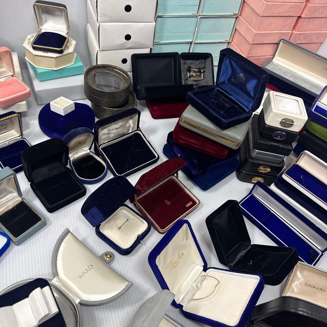 【超大量148点】ジュエリーケース アクセサリーケース 他 空箱 まとめ売り