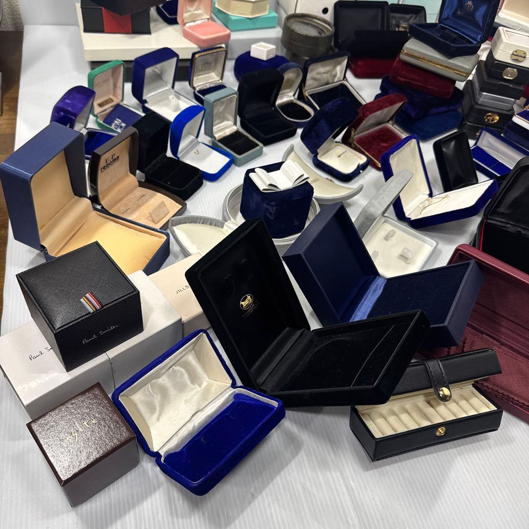 【超大量148点】ジュエリーケース アクセサリーケース 他 空箱 まとめ売り