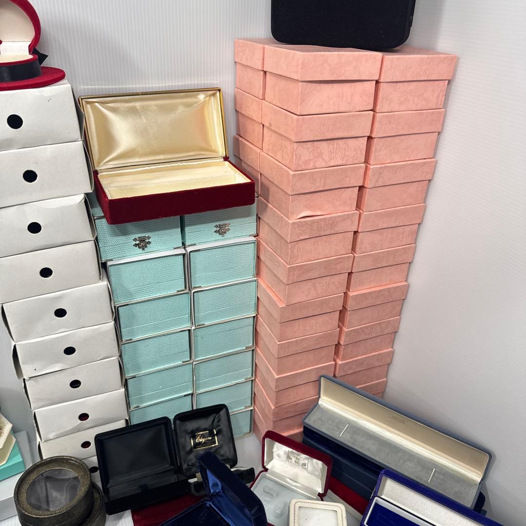 【超大量148点】ジュエリーケース アクセサリーケース 他 空箱 まとめ売り