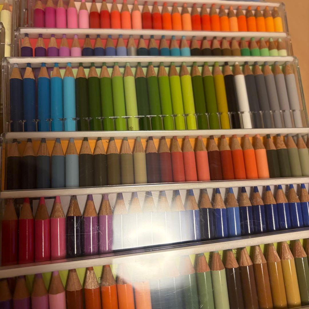 フェリシモ　ミニ色鉛筆　525本　限定カラー付き