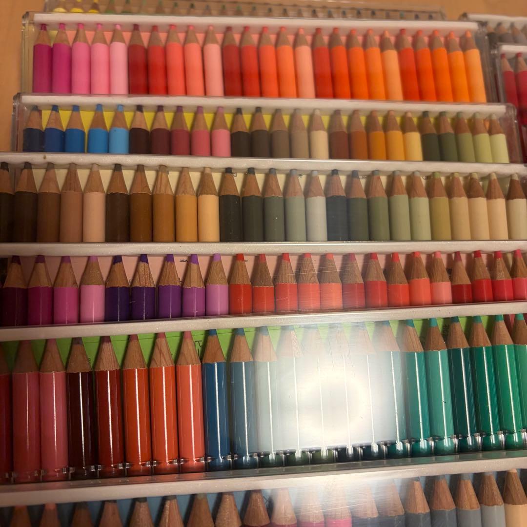 フェリシモ　ミニ色鉛筆　525本　限定カラー付き