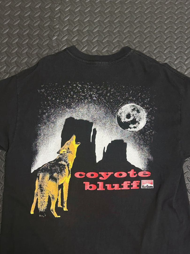 希少 Hanes タグ90s Marlboro Tee Shirt COYOTE