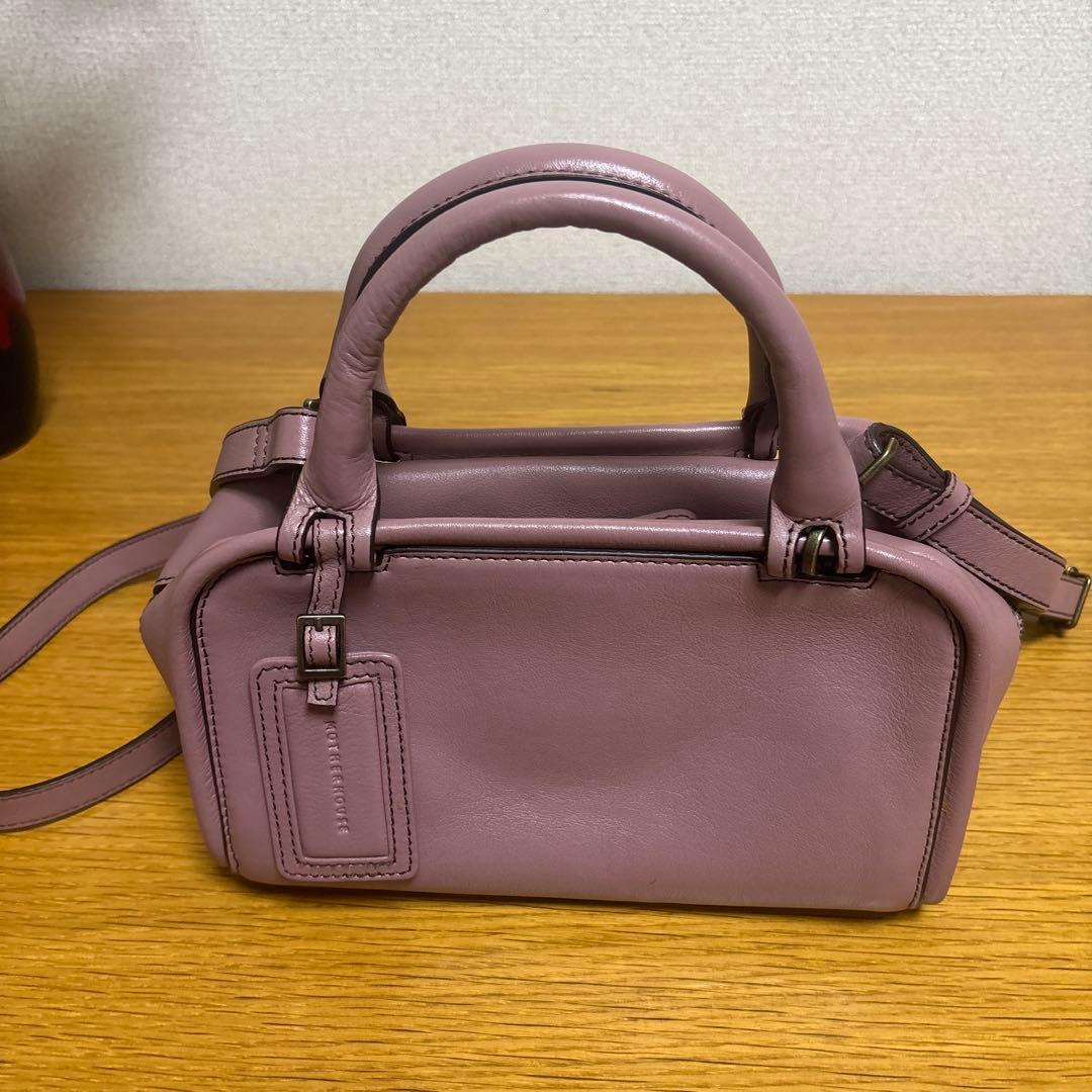 【極美品】レン　2wayショルダーバッグ　三つ折り財布　セット　ピンク