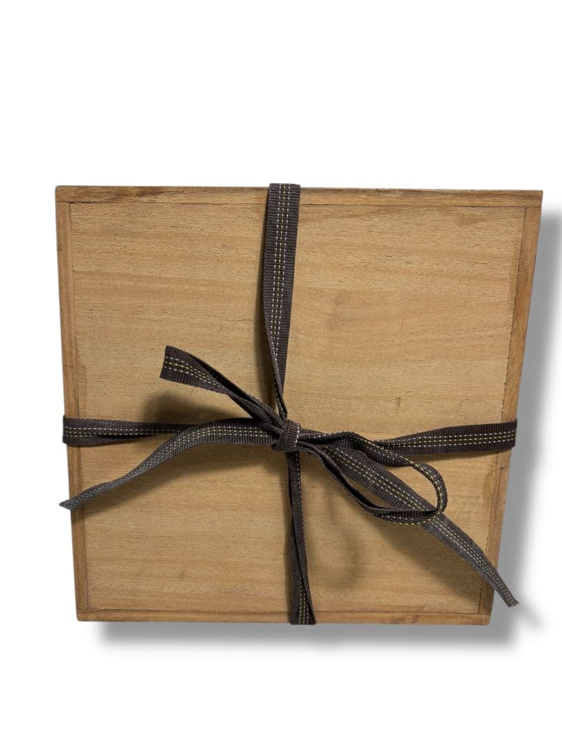 #薩摩焼 丸十字紋 色絵金彩 花鳥図 大壺 花瓶 木箱付き　S-12