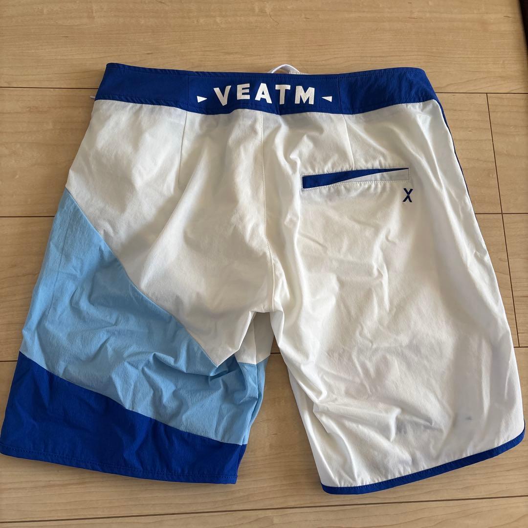 VEATM 水着 Mサイズ ホワイト・ブルー