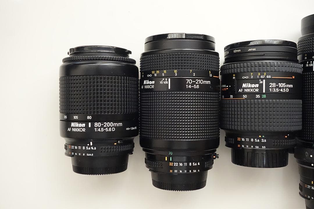 Nikon レンズ　４点　まとめ　ジャンク Q689