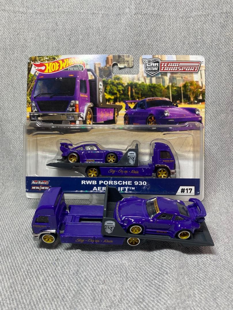 ホットウィール RWB チームトランスポート　& ルース4台セット