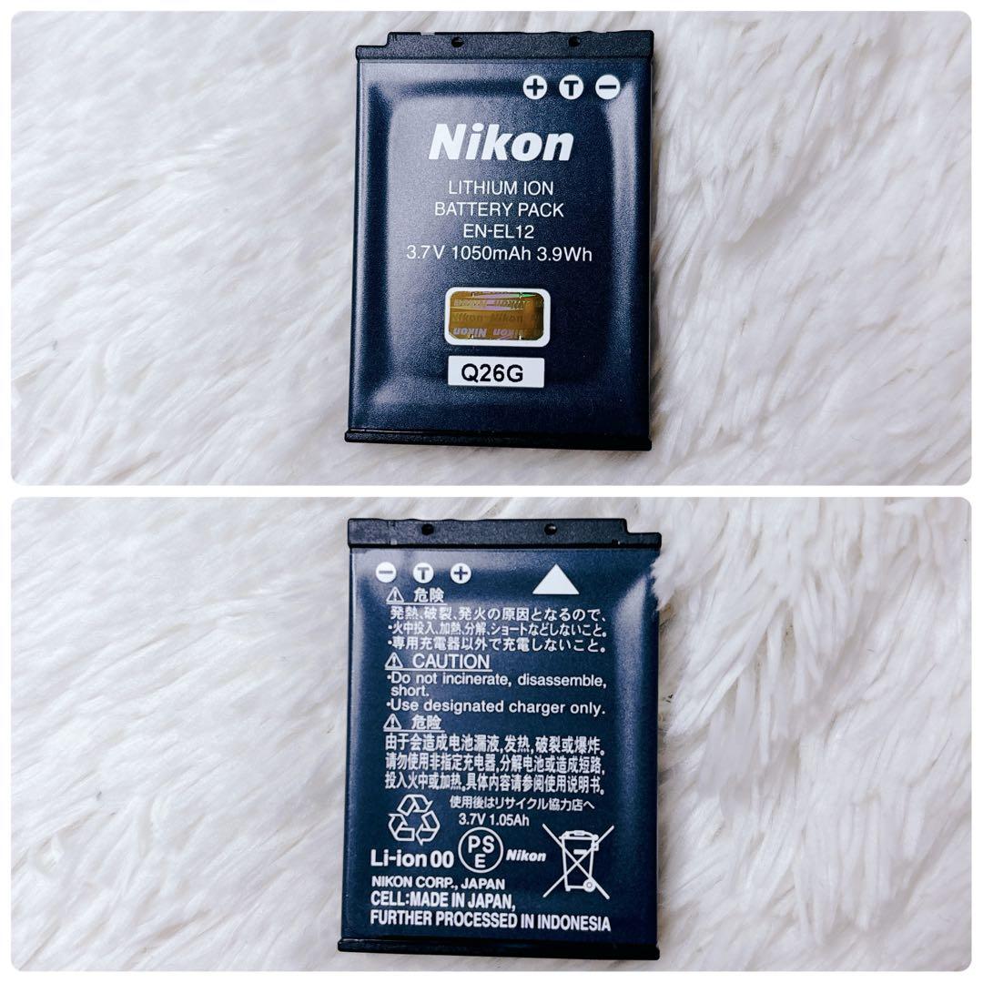 極美品✨NIKON COOLPIX S6300 レッド コンデジ デジカメ 赤
