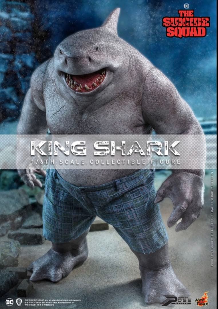 【新品未開封】パワー・ポーズ ザ・スーサイド・スクワッド キングシャーク 1/6