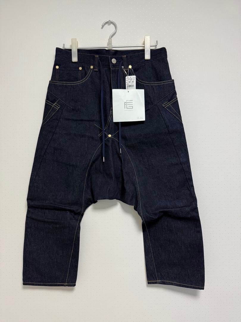 FUMITO GANRYU 3DCUT 5ポケットサルエルパンツ