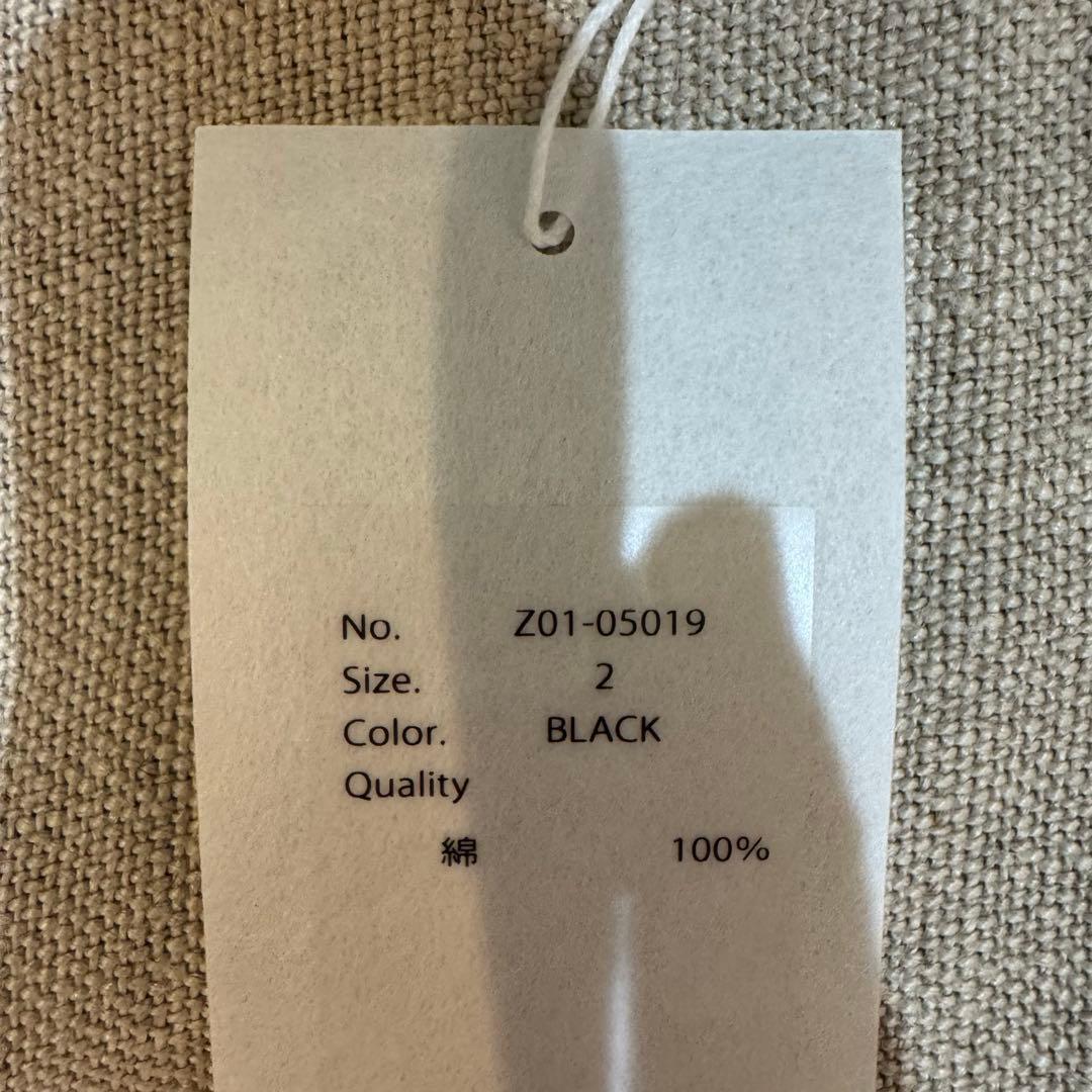 COMOLI 24SS サープラスタンクトップ BLACK 2