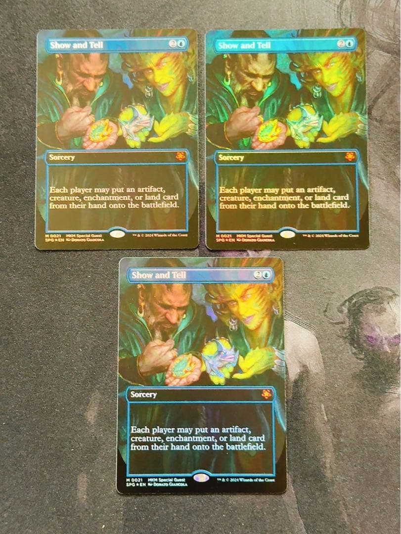 【foil】実物提示教育　英語　3枚セット