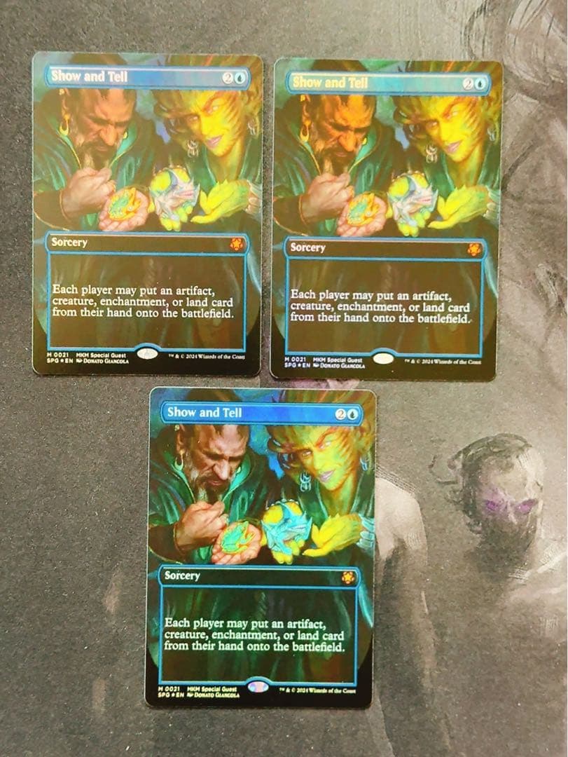 【foil】実物提示教育　英語　3枚セット