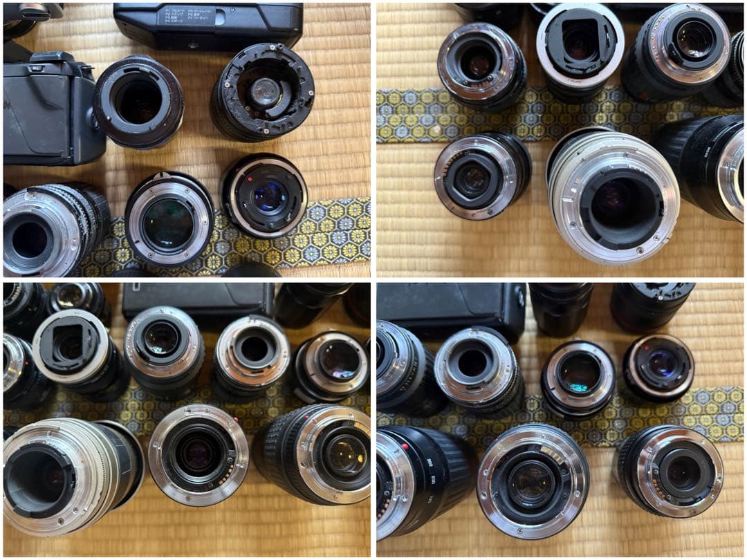 【O-1698】カメラ フィルムカメラ レンズ まとめ Canon ミノルタ