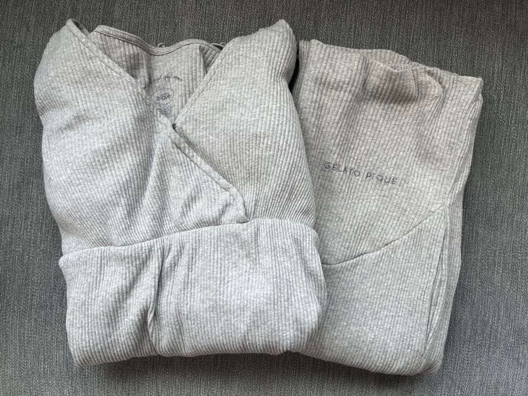 ジェラートピケ　マタニティ　ルームウェア　パジャマ