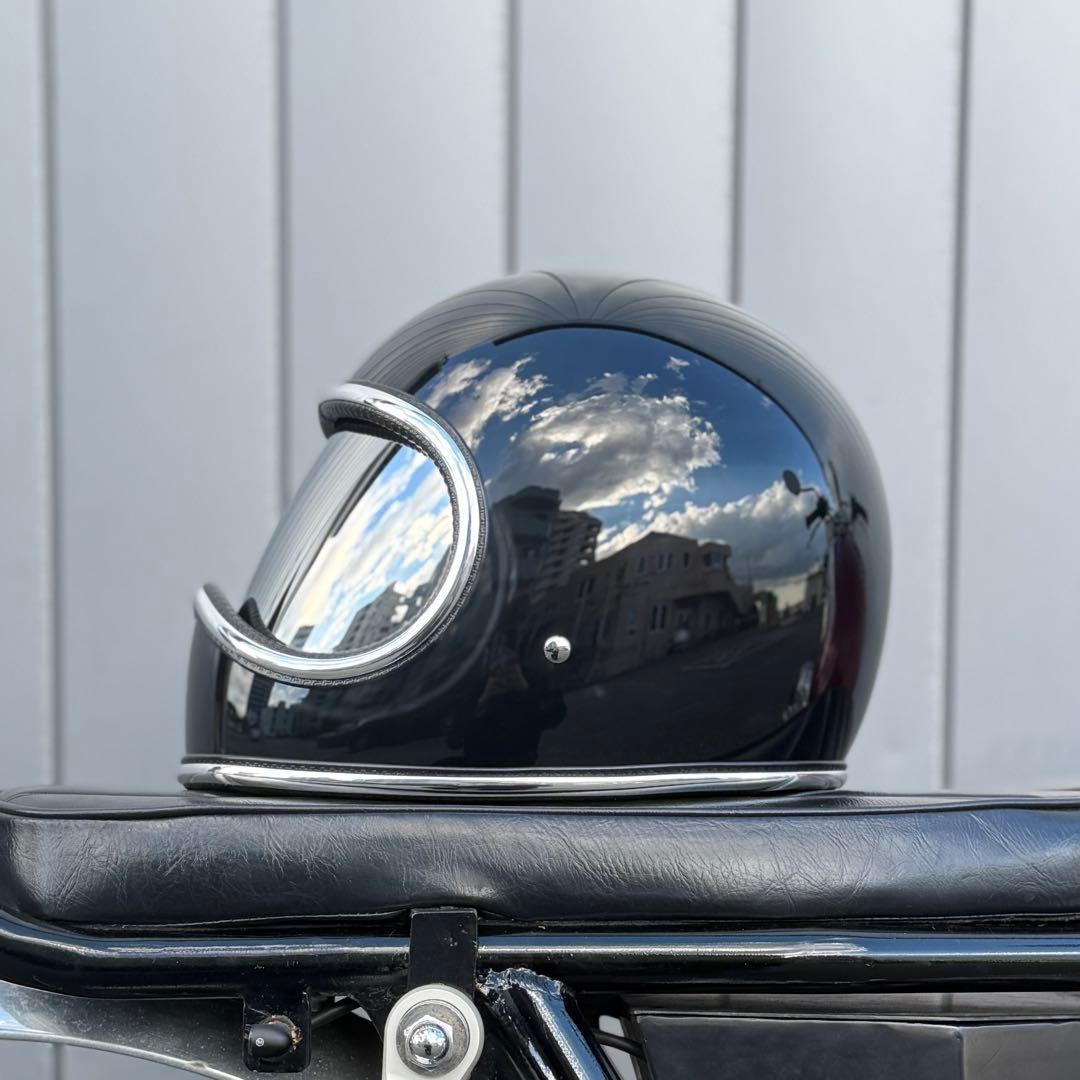 スペースヘルメット　OCEAN BEETLE TT&CO Nobudz バイク