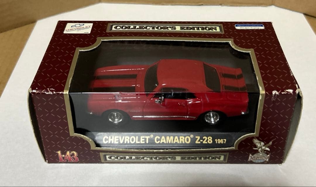 ミニカー ROAD REGENDS CHEVROLET CAMARO Z-28 1967