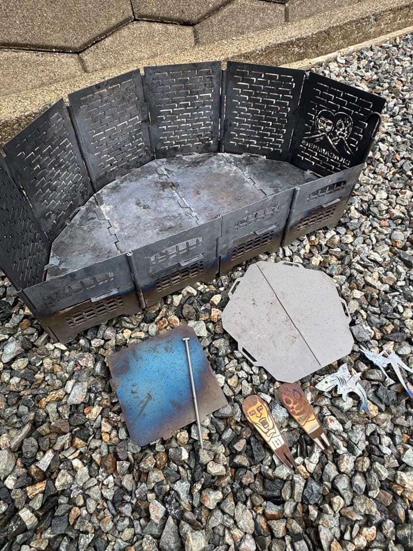 rodan サンゾー工務店　丘キャンパーズコラボ　　半月セット　他カスタム品